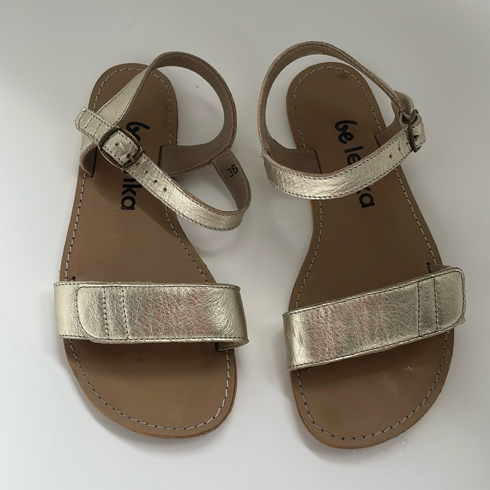 Barefoot Sandals - Be Lenka Grace - Gold size 36/ US size 6
